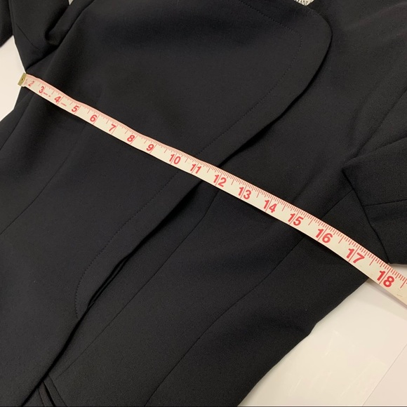 GIORGIO ARMANI LE COLLEZIONI Asymmetric Wool Blazer Size 8 - Picture 13 of 16